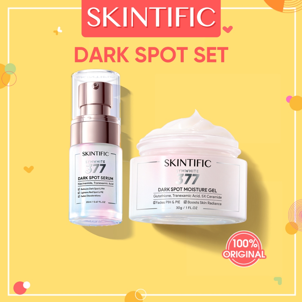 Jual 2PCS SKINTIFIC Symwhite 377 Set Brightening & Anti Dark Spot Paket ...