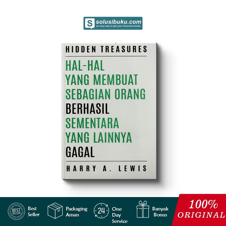 Jual Buku Hidden Treasures Hal2 yg Membuat Sebagian Orang Berhasil