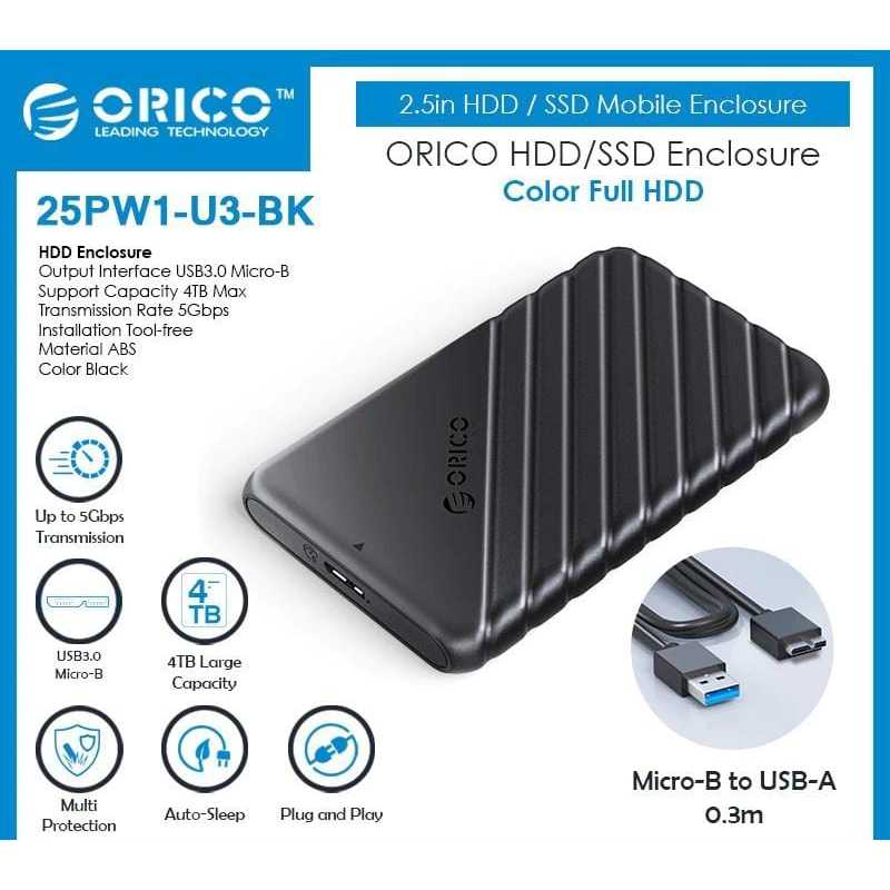 Jual Da Orico Pw U Casing Ssd Harddisk Enclosure Usb Sata Iii Shopee Indonesia