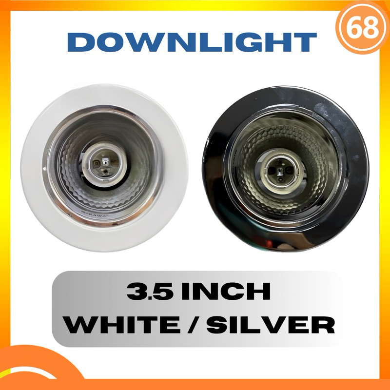 Jual Kap Fitting Lampu Downlight Bulat Inch Kaki Fitting E Shopee Indonesia