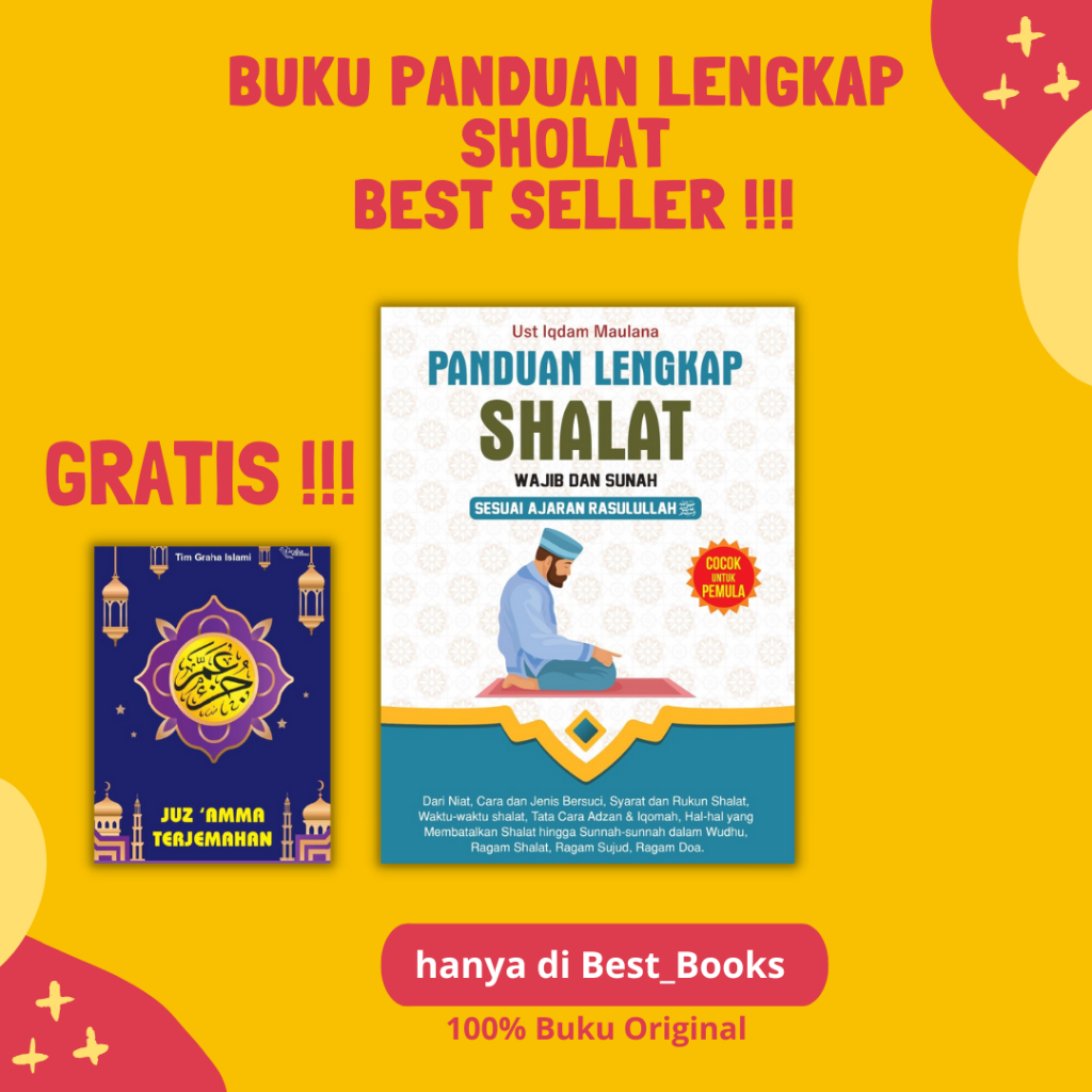 Jual Buku Tuntunan Sholat Panduan Lengkap Shalat Wajib Dan Sunah