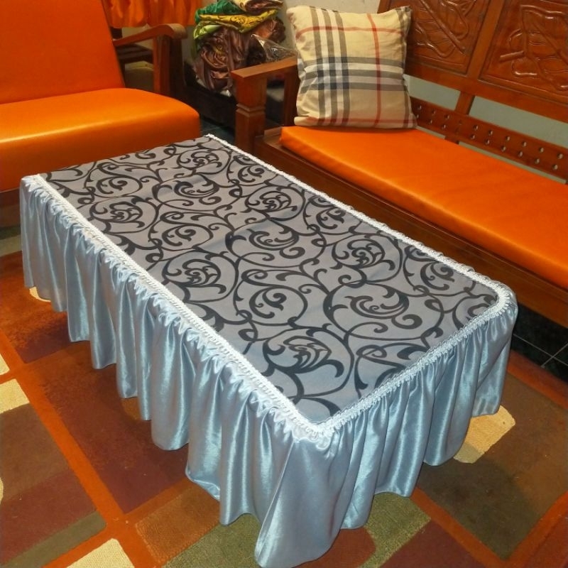 Jual TAPLAK MEJA TAMU RUMBAI 55×110×40cm | Shopee Indonesia