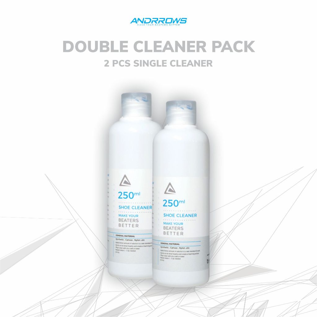 Jual Andrrows - Shoe Cleaner - Double Cleaner Pack | Shopee Indonesia