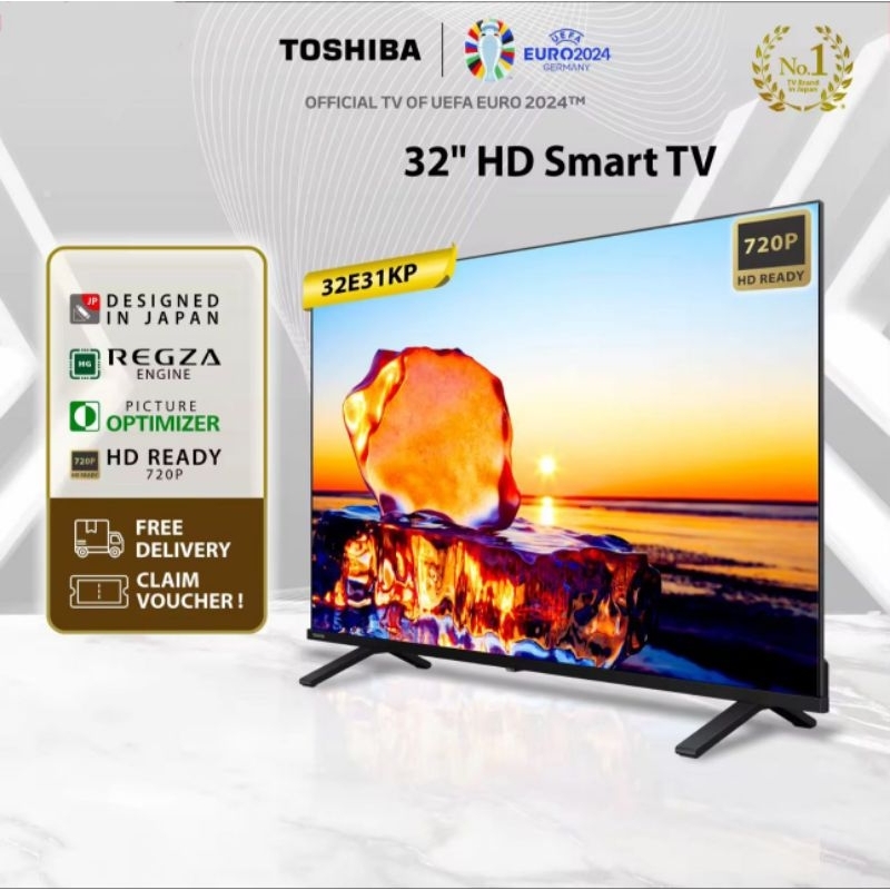 Jual TOSHIBA TV HD 32" SMART TV DOLBY AUDIO GARANSI RESMI | Shopee