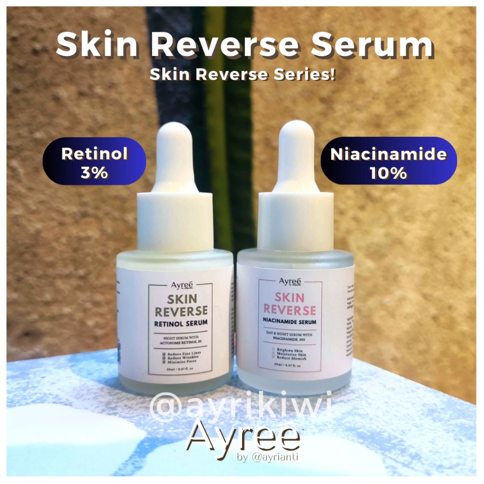 Jual ART T18I Ayree Skin Reverse Retinol Niacinamide Serum | Shopee ...
