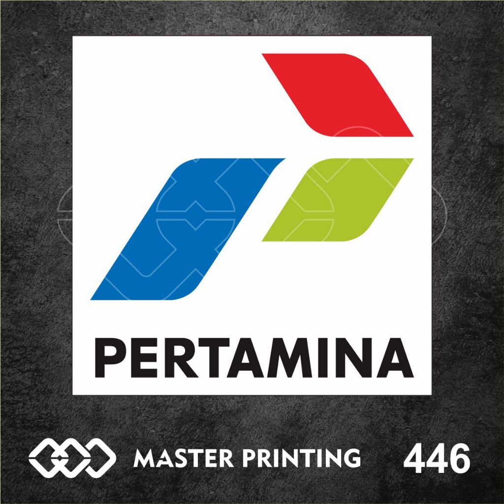 Jual 446 - Stiker Simbol/Logo Pertamina, Sticker Vinyl, Premium, Tahan ...