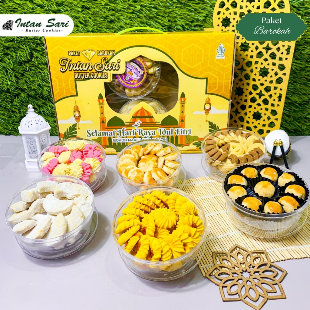 Jual Geraifatin Paket Kue Kering Intan Sari Paket Barokah Isi Toples Kue Lebaran Shopee