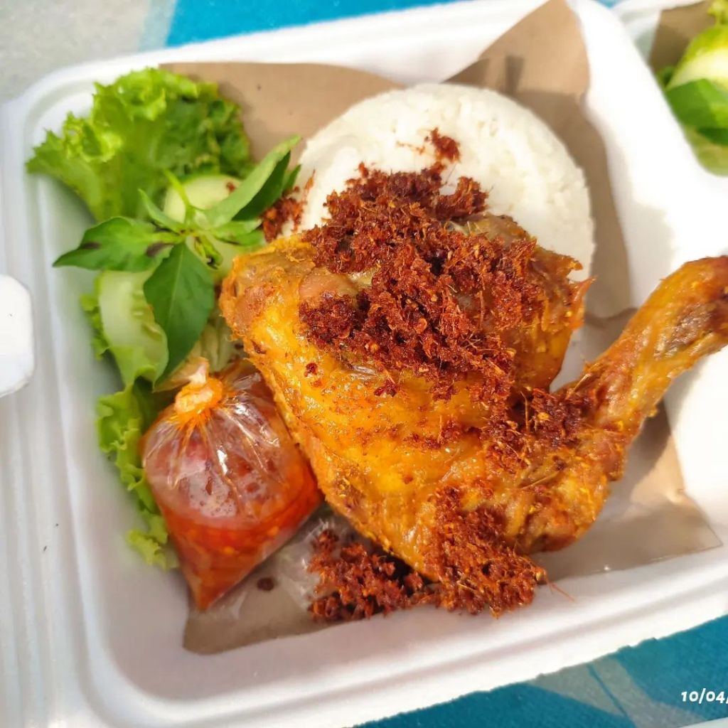 Jual Paket Nasi Box Ayam Goreng Lengkuas - Ayam Bakar - Jumat Berkah