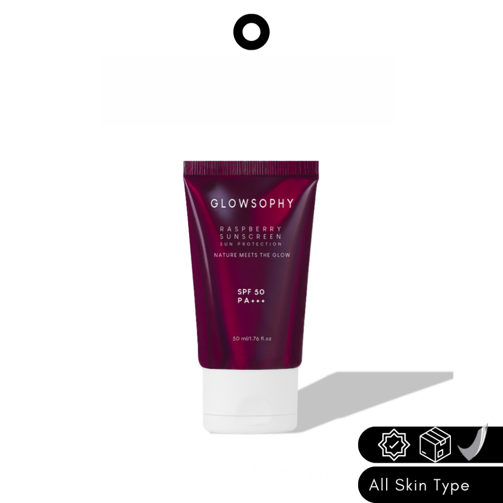 Jual Glowsophy Raspberry Sunscreen Tabir Surya Gel Ringan ex date 10/25 ...