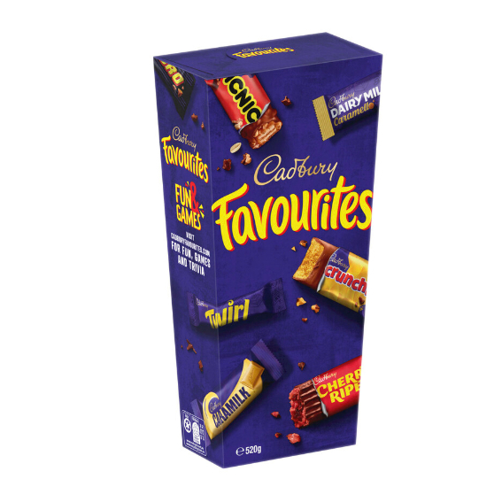 Jual Cadbury Favourites Boxed Chocolate Australia All Variant | Shopee ...