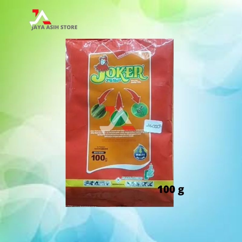 Jual JOKER 75SP 100 GR / PEMBASMI ULAT PADA TANAMAN/ Insektisida Joker ...
