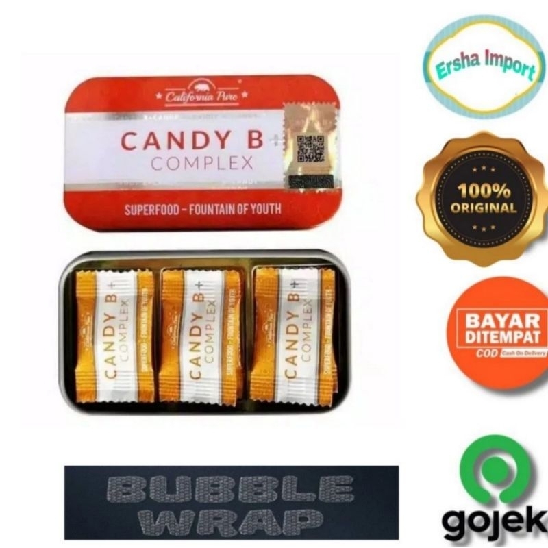 Jual Candy B Complex Original Asli 12 Pcs | Shopee Indonesia