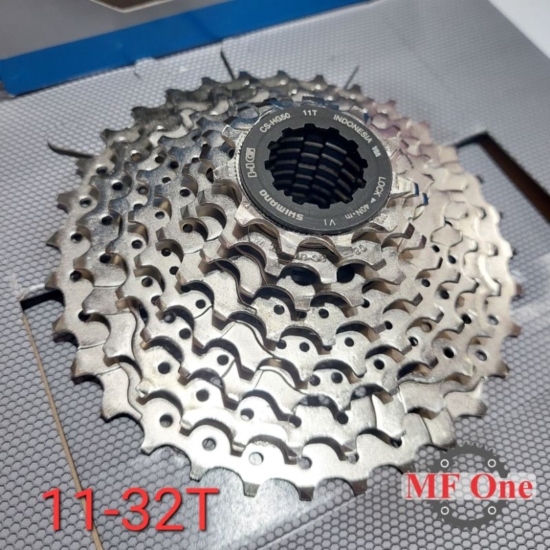 Sprocket Shimano Claris HG50 Speed 32T dan 34T 11-32T 11-34T Cassette