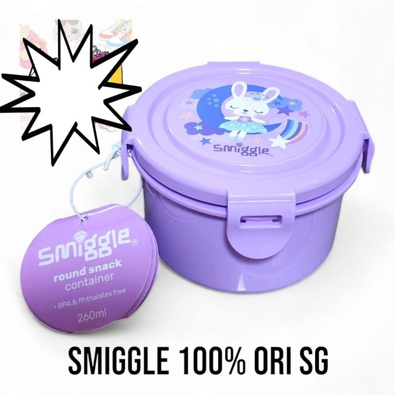 Jual Smiggle Round Snack Container ORI | Shopee Indonesia