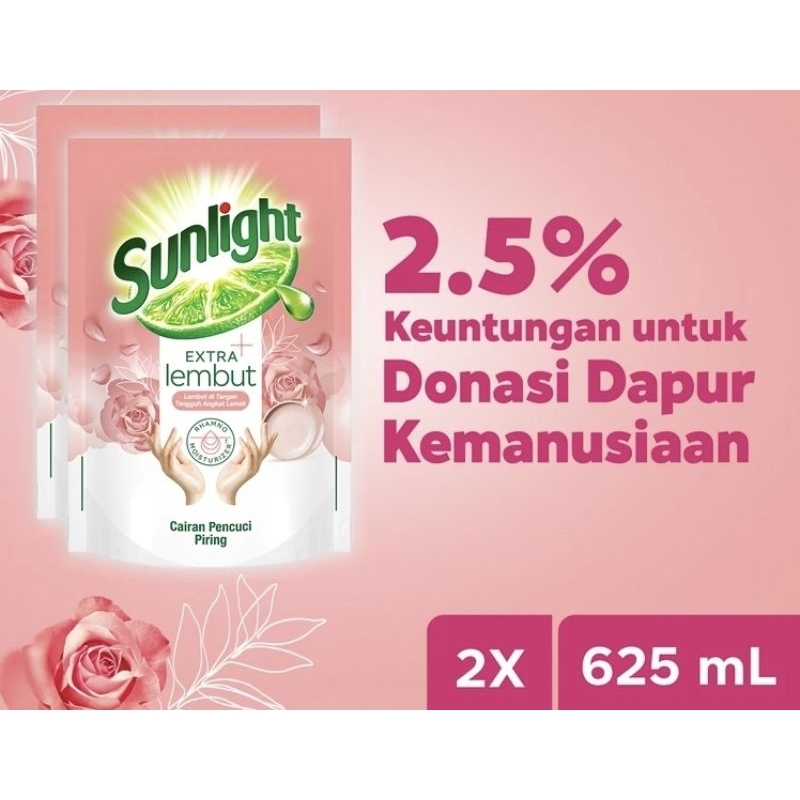 Jual Sunlight Extra Lembut 625ml (Twin Pack) | Shopee Indonesia