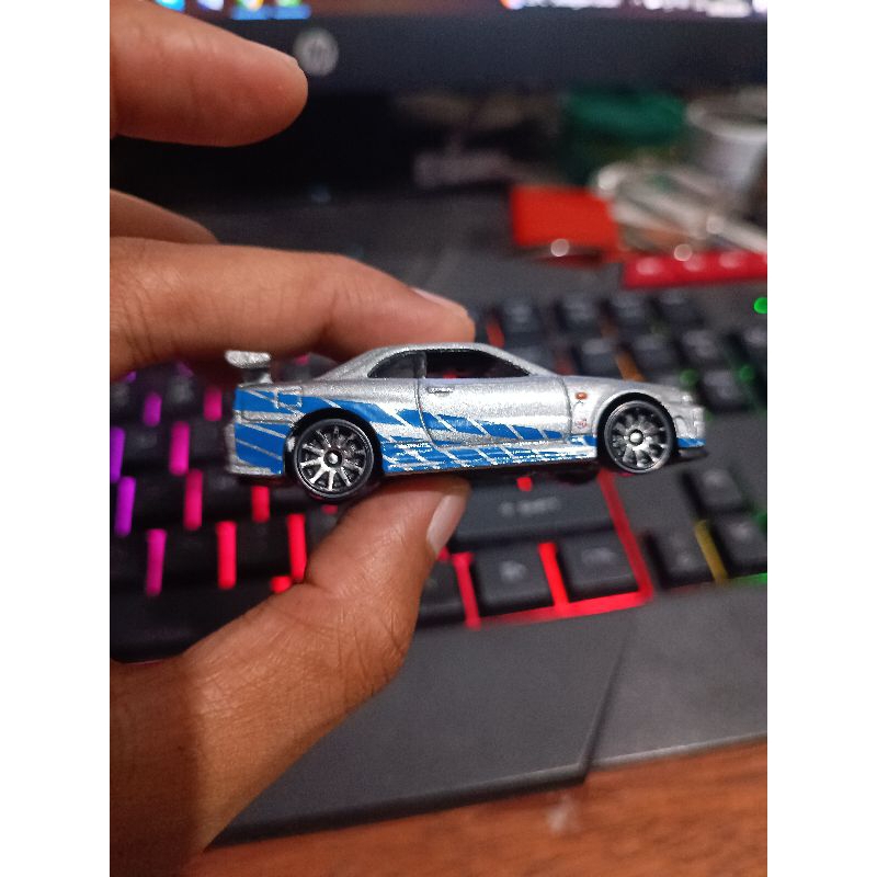 Jual Hot Wheels Loose Nissan Skyline Gtr R Reguler Shopee Indonesia