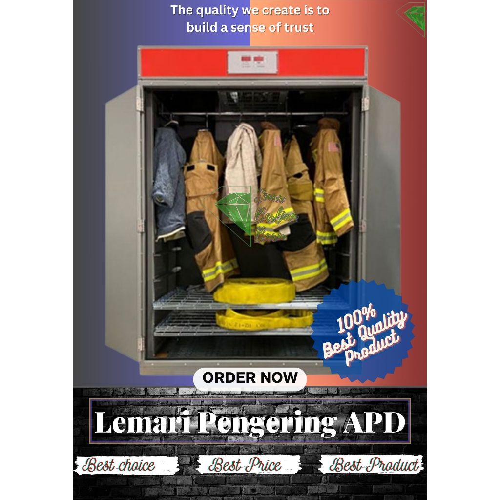 Jual Drying PPE / Drying Alat Pelindung Diri 6 Hanger