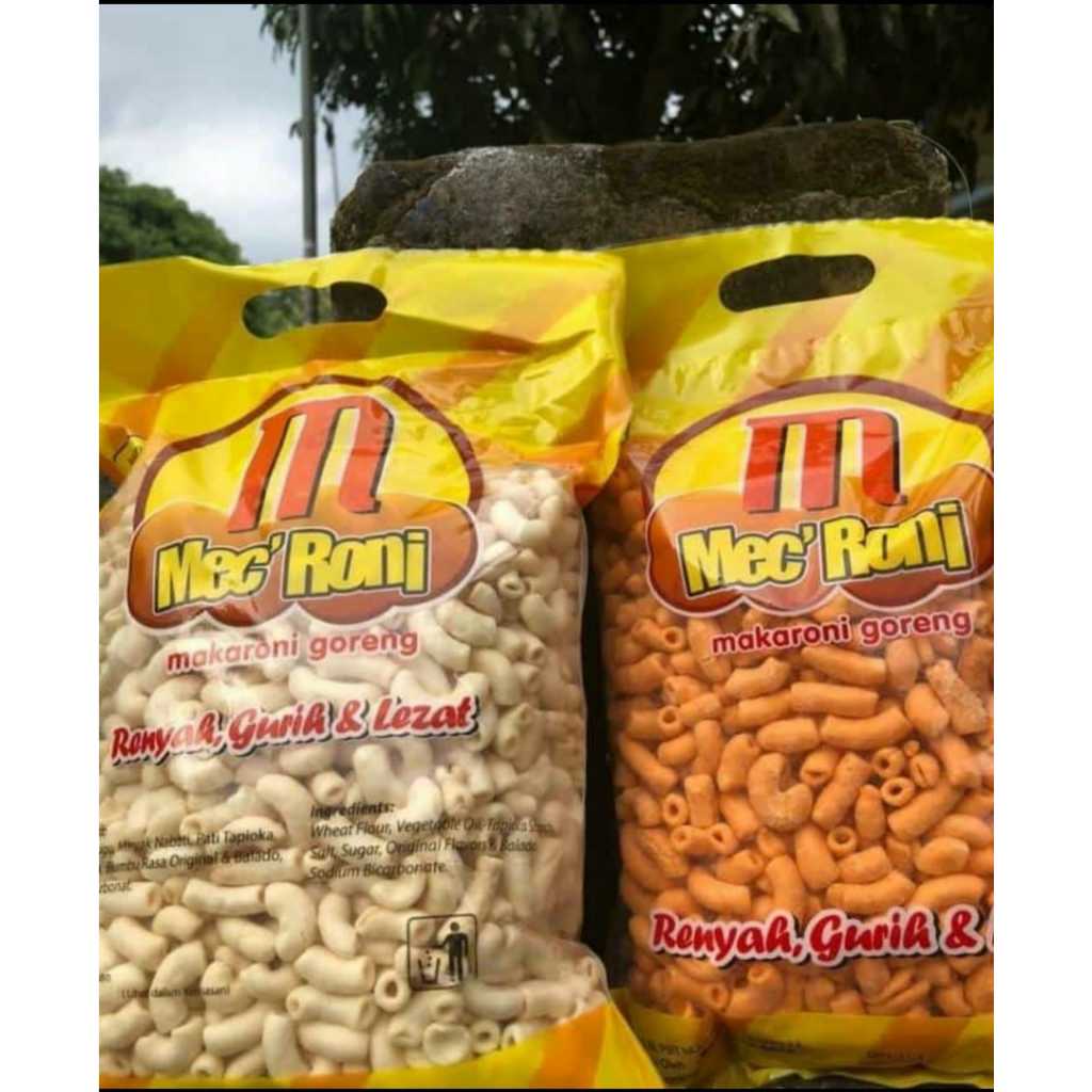 Jual Mec Roni Makroni Matang Varian Ori dan Balado 350gr | Shopee Indonesia