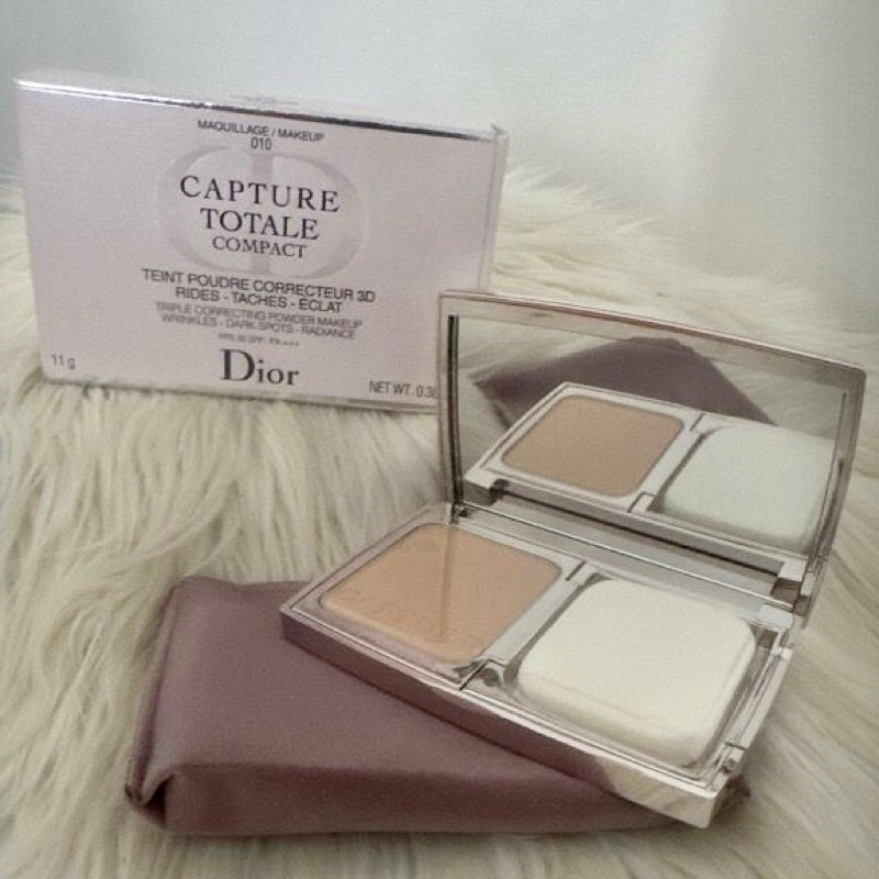Jual Capture Totale Triple Correcting Foundation Compact | Shopee Indonesia