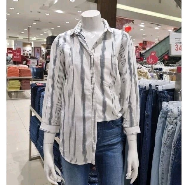 Cardinal Girl Basic Kemeja Lengan Panjang Wanita