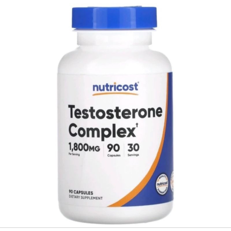 Jual Nutricost testosterone complex 1800mg 1800 mg - 90 capsules ...