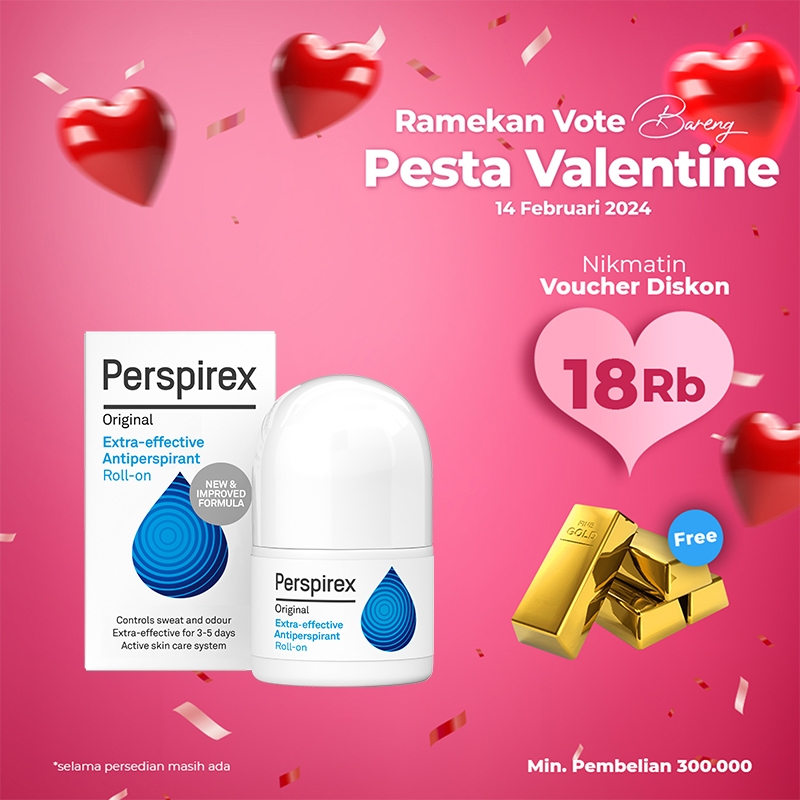 Jual Perspirex Antiperspirant Original 20ml Roll On Deodoran Ketiak