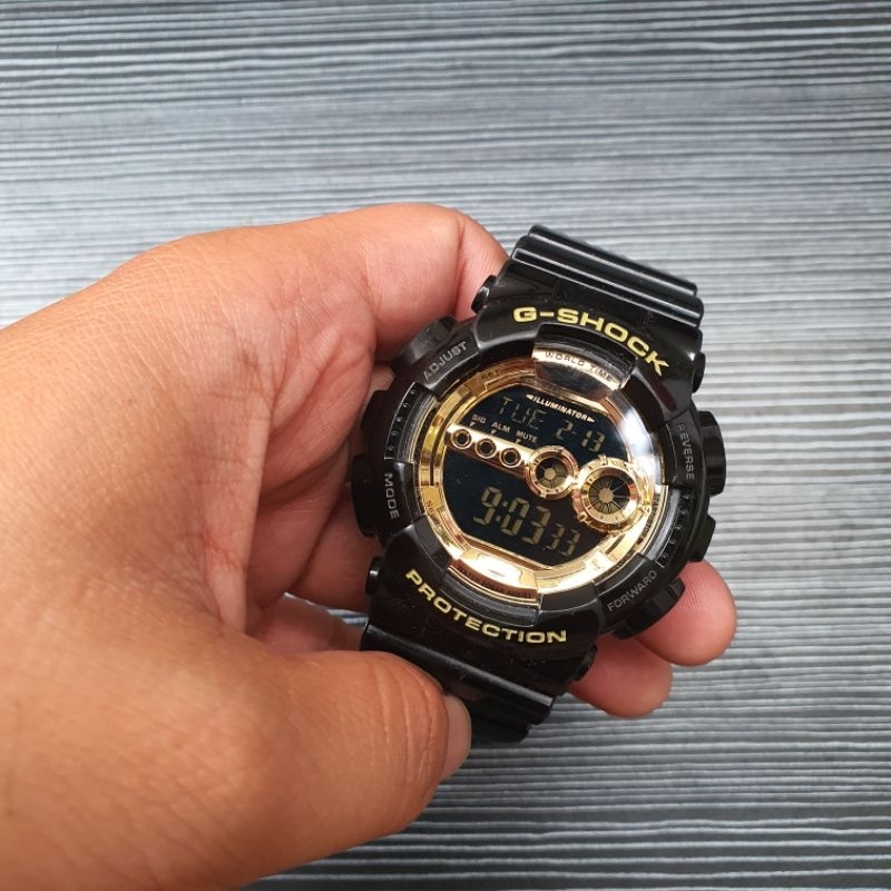 Harga Casio G Shock Gd 100gb Hitam Jam G Shock Hitam Gold Online