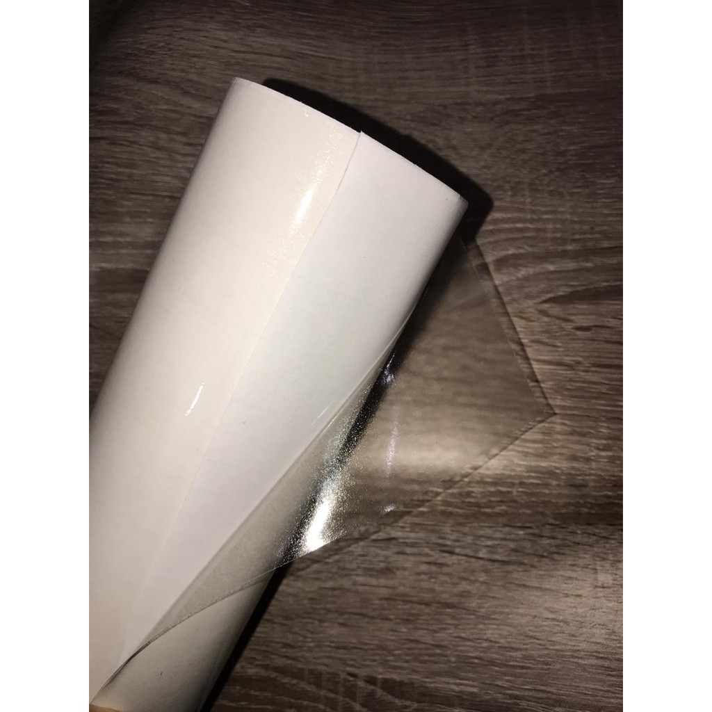 Jual wrapping motor - sticker/skotlet transparan bening putih ...