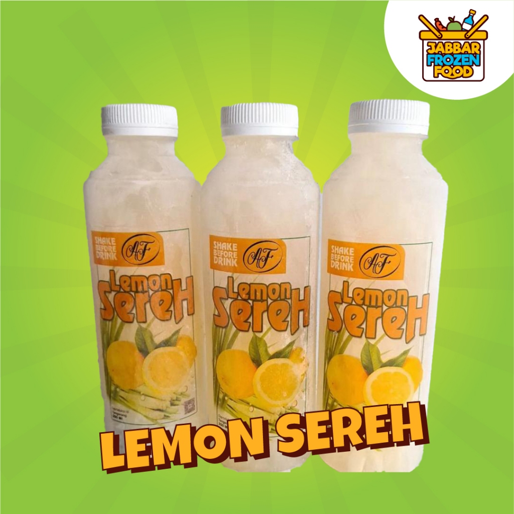 Jual Lemon Sereh 250ml Minuman Segar Minuman Sehat Shopee Indonesia