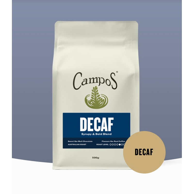 Jual Campos coffee DECAF 500g beans Shopee Indonesia