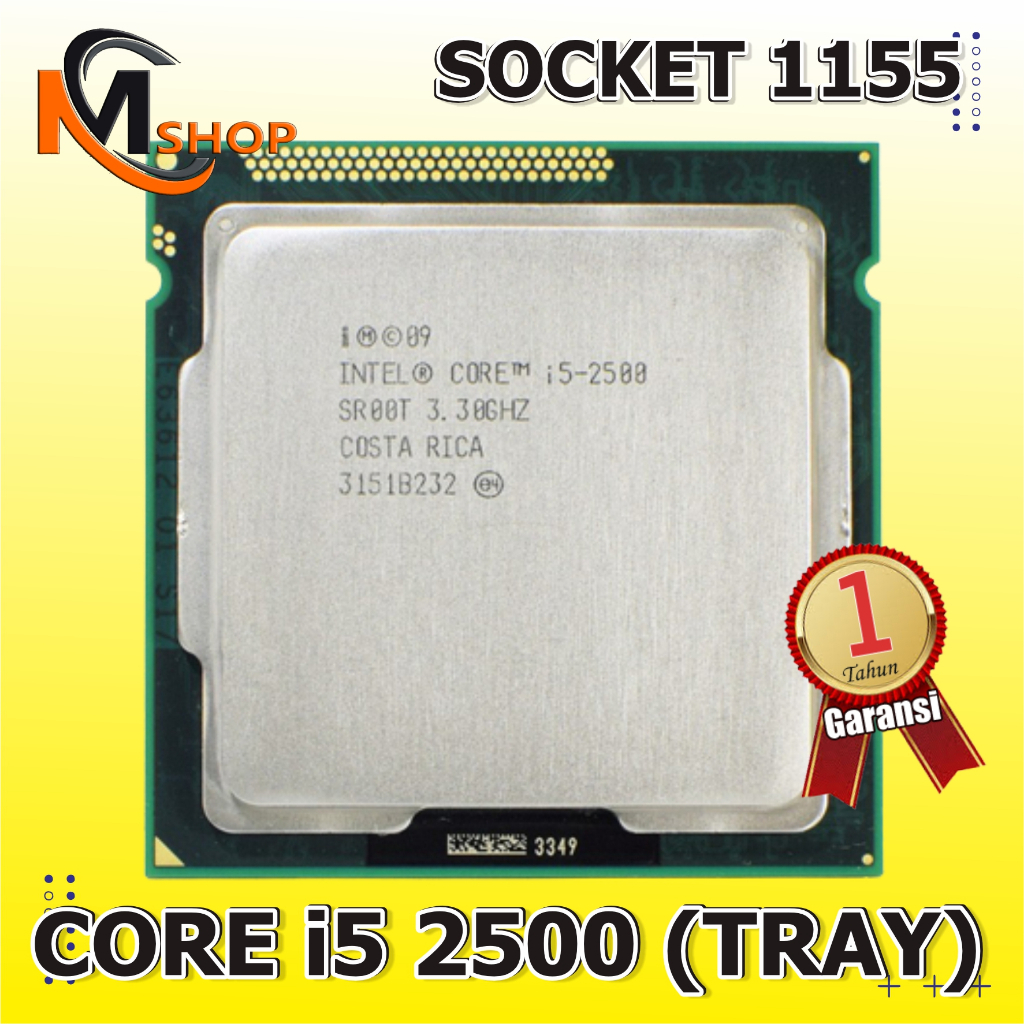 Jual Processor Intel LGA 1155 Core I5 2500 3.3 Ghz Sandy Bridge ...