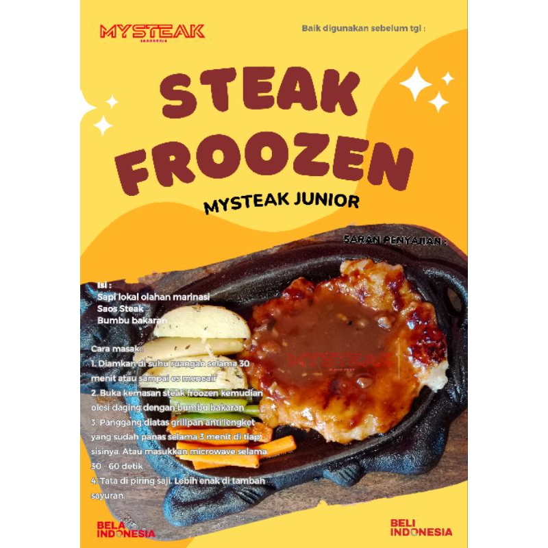 Jual Steak Froozen Junior | Shopee Indonesia