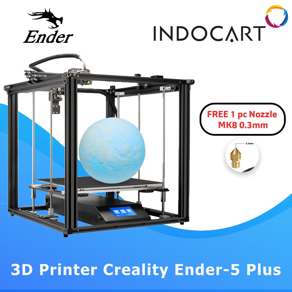 Jual 3D Printer Creality Ender 5 Plus Versi Terbaru Garansi Resmi ...