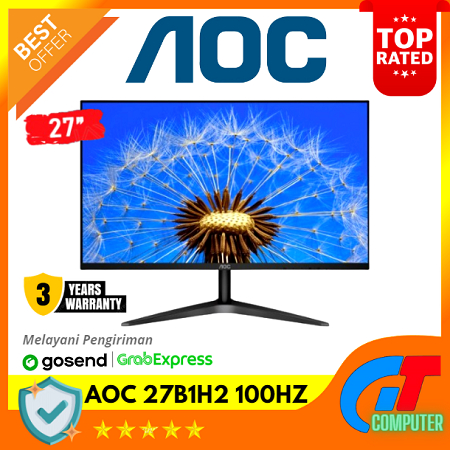 Jual AOC 27B1H2 IPS Monitor 27 Inch | Shopee Indonesia