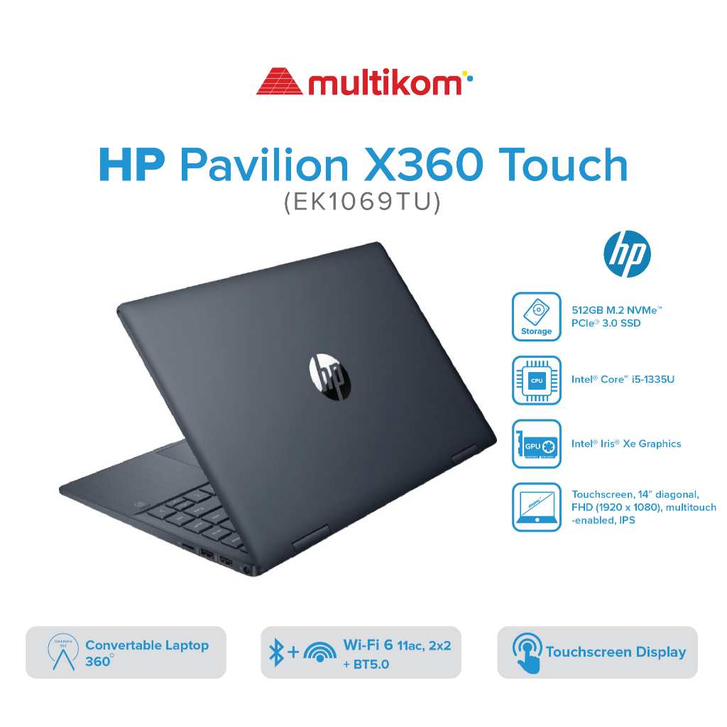 Jual Hp Pavilion X360 14 Ek1069tu Touch I5 1335u 16gb 512ssd Fhd Ips W11 Shopee Indonesia 3533