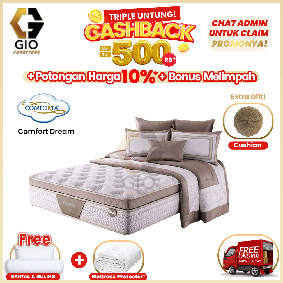 Jual Kasur Comforta Comfort Dream / Comforta Springbed Comfort Dream ...