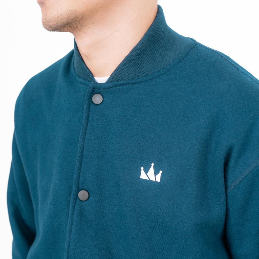 Jual Screamous Jacket Varsity MILES NAVY BLUE | Shopee Indonesia