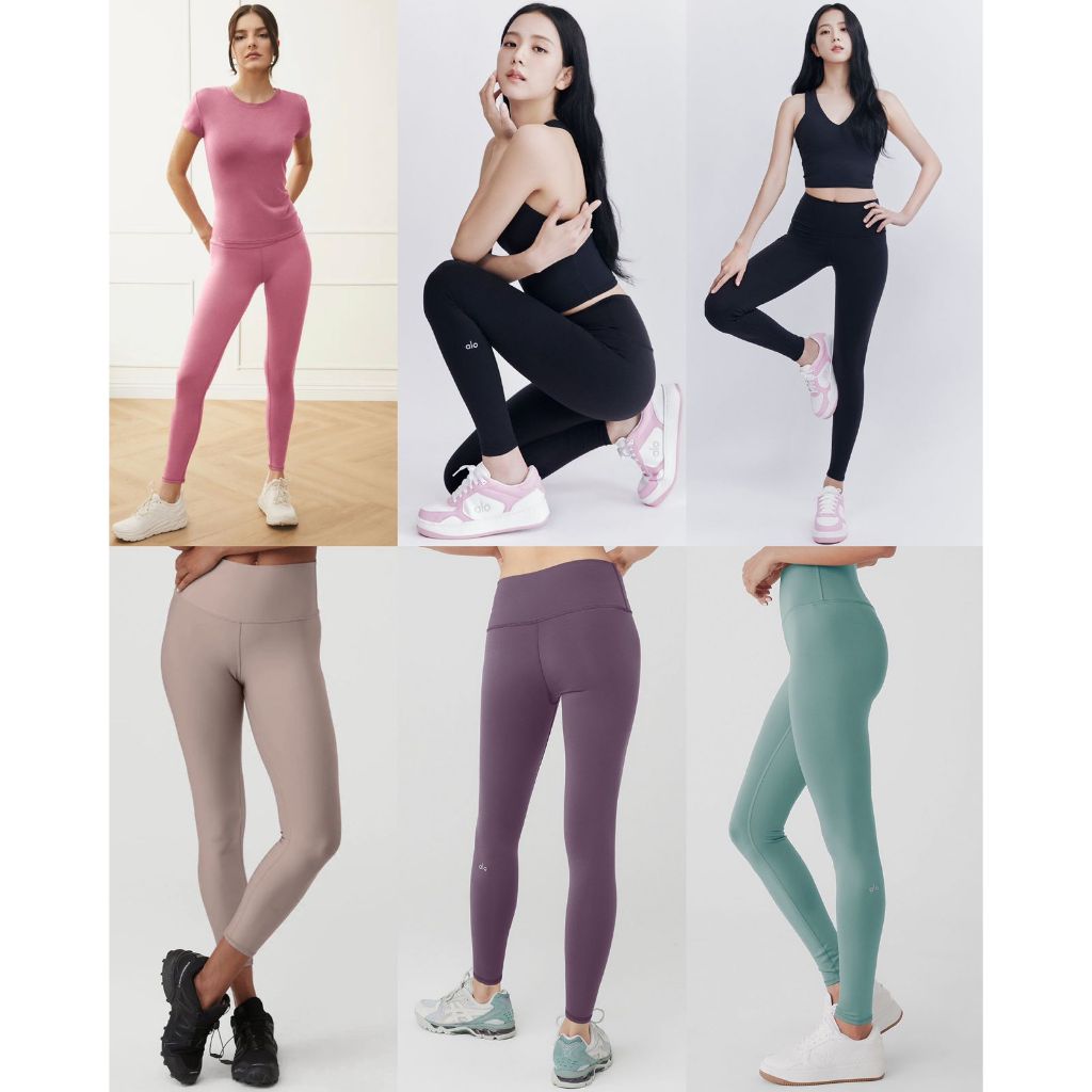 Alo Yoga Alosoft High-waist Head Start Legging | Wardrobe Icons 【月末お値下げ！】alo Legging 茶