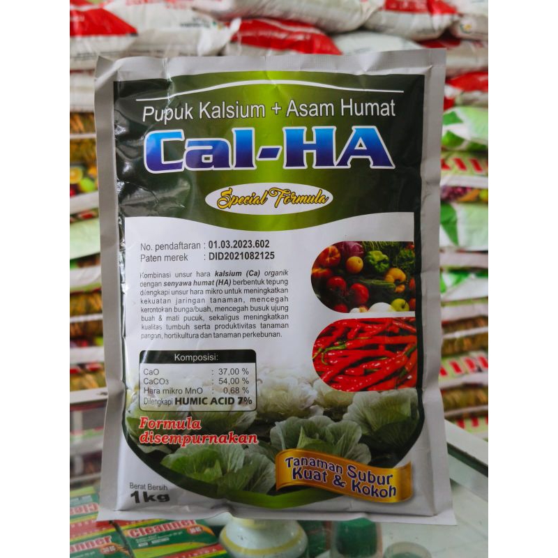 Jual CAL HA ( Pupuk Calsium + Asam Humat ) 1 kg | Shopee Indonesia