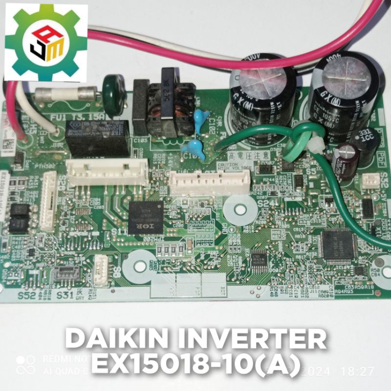 Jual Modul Pcb Indoor Ac Daikin Inverter Ftkq Ex15018 10a Original Shopee Indonesia 6174