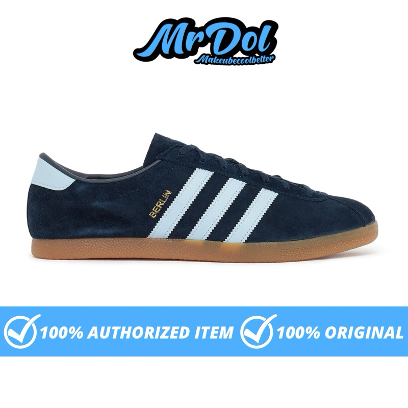 Jual Adidas Berlin City Series Collegiate Navy Gum GY7446 100 ORIGINAL RESMI Shopee Indonesia