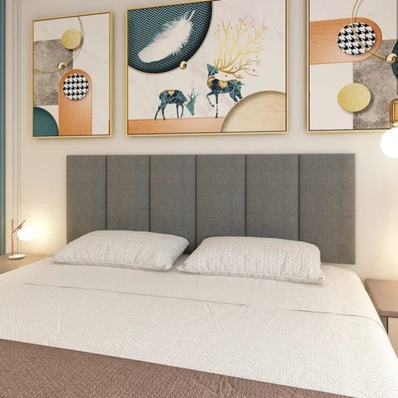 Jual Headboard tempat tidur tempel. headboard kasur wallpanel aesthetic
