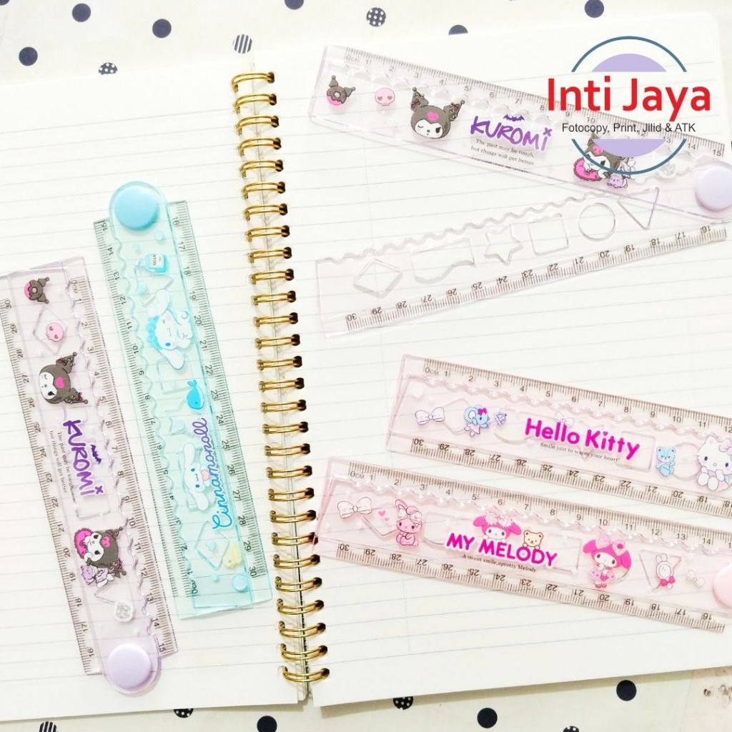 Jual Mistar Lipat Fancy Penggaris Sanrio Cm Shopee Indonesia