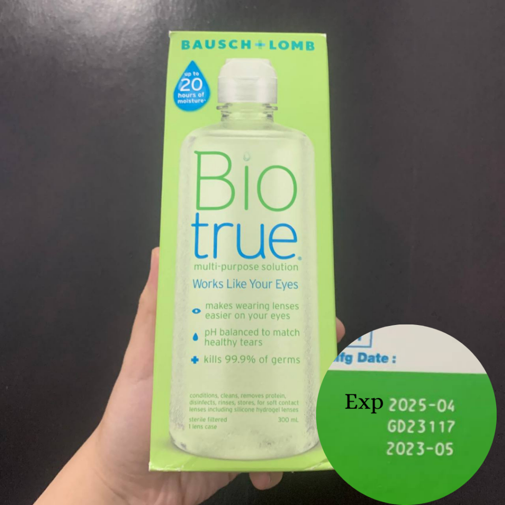 Jual Bio True Multi Purpose Solution Cairan Softlens 300 Ml | Shopee ...