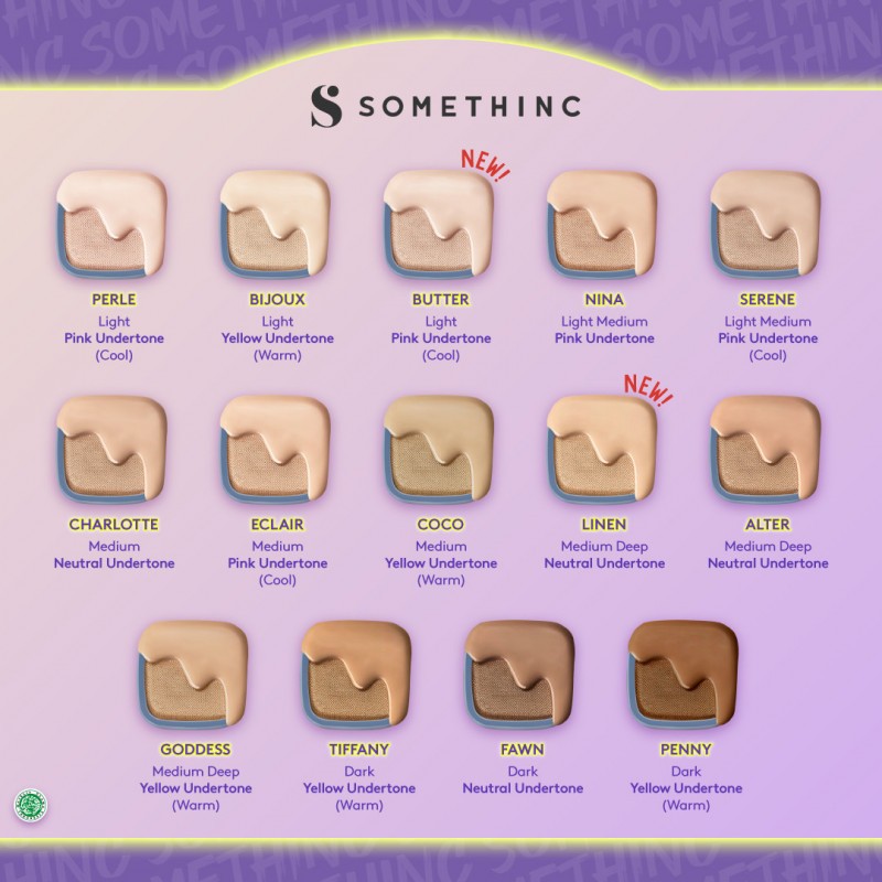 Jual SOMETHINC Hooman Copy Paste Breathable UV Cushion Cover SPF 35 PA ...