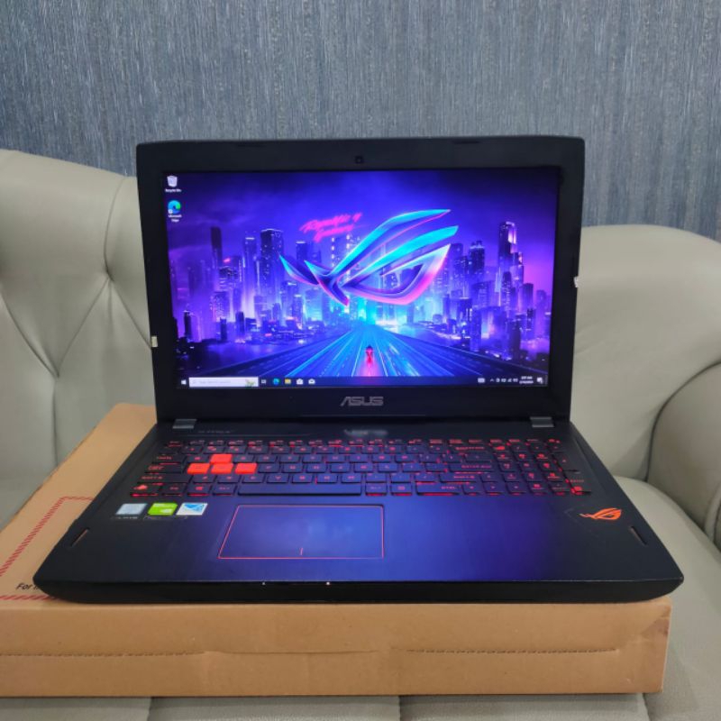 Jual Laptop Asus Rog Strik Republic Of Gamers Gl502vs Core I7 6700hq Ram 32gb Ssd 256gb 9222