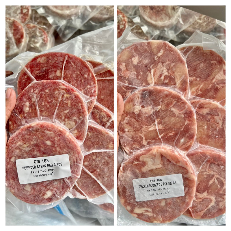 Jual ROUNDED STEAK/STEAK SAPI/STEAK AYAM/CHICKEN STEAK/BEEF STEAK ...