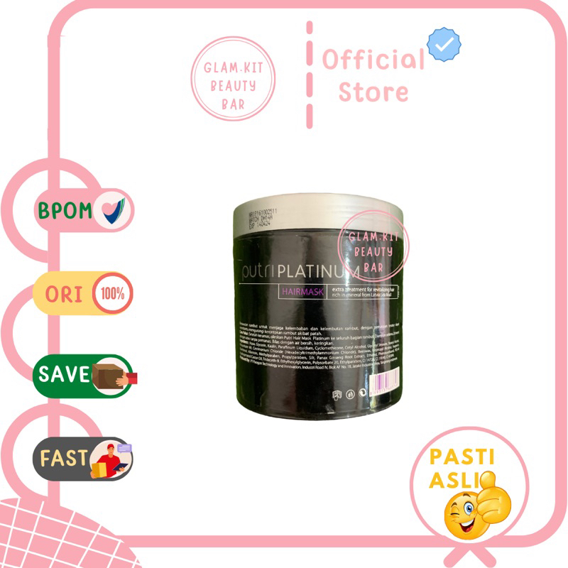 Jual Putri Platinum Hair Mask 720ml | Shopee Indonesia