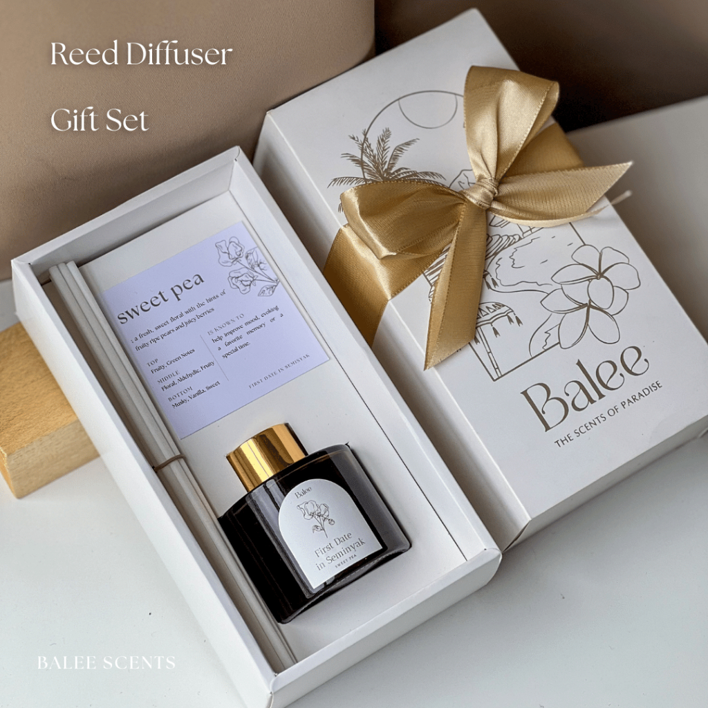 Jual Gift Set Reed Diffuser By Balee Scents Hadiah Premium Hampers Pewangi Ruangan