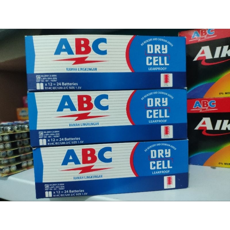 Jual batrai abc r14 batrai tanggung type C | Shopee Indonesia
